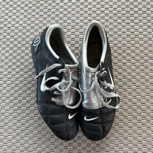 vintage nike 2005 total 90 III FG silver black elite ACC mercurial soccer cleats